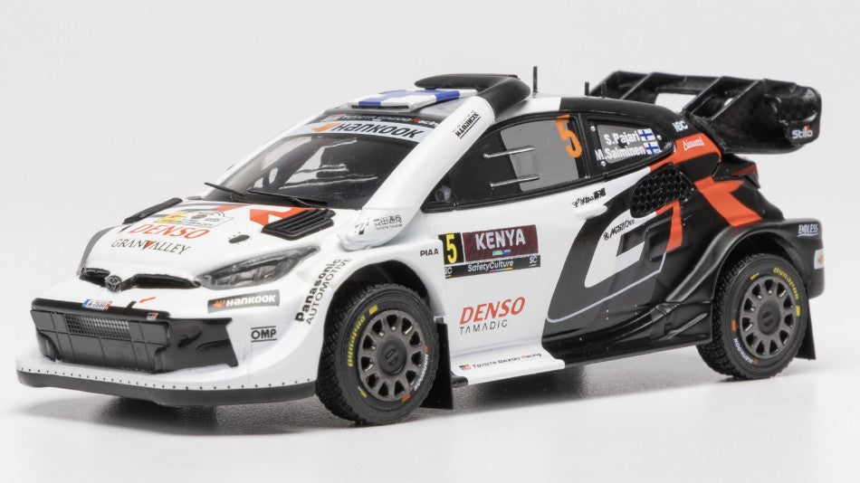 TOYOTA GR YARIS N.5 SAFARI DALLY KENYA 2025 PAJARI-SALMINEN 1:43 - Ixo Model - RAM995
