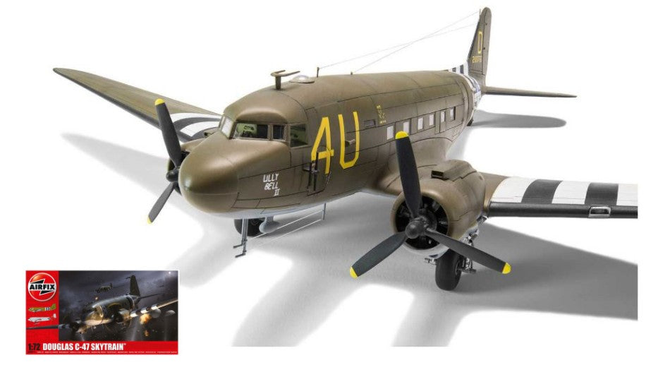 DOUGLAS DAKOTA C-47 SKYTRAIN KIT 1:72 - Airfix - A08014