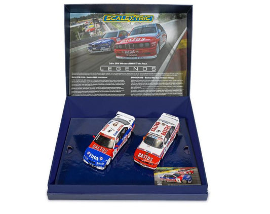 SET 2 AUTO BMW TWIN PACK 24 H SPA SLOT 1:32 - Scalextric - C4587A
