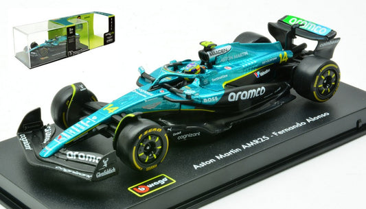 ASTON MARTIN AMR 25 N.14 2025 FERNANDO ALONSO SIGNATURE 1:43 - Burago - BU38251A