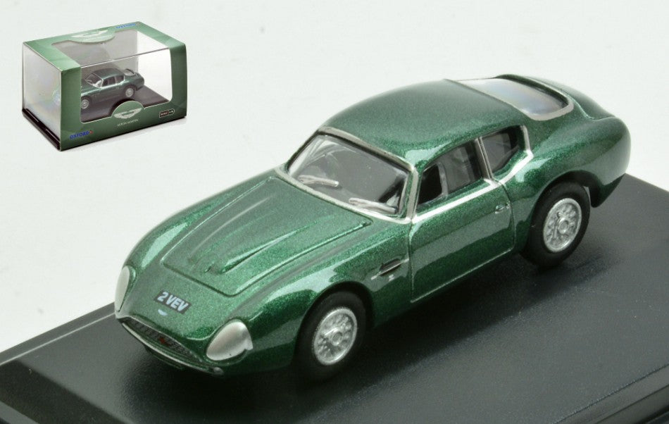 ASTON MARTIN DB4 GT ZAGATO METALLIC GREEN 1:76 - Oxford - OXF76AMZ001