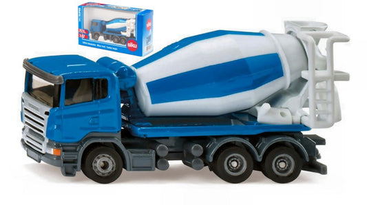 BETONIERA BIANCO/BLU 1:87 - Siku - SK1896B