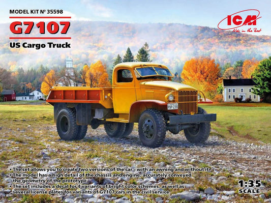 G7107 US CARGO TRUCK KIT 1:35 - ICM - ICM35598