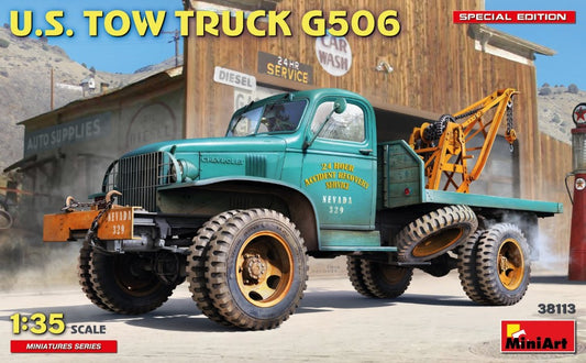 U.S. TOW TRUCK G506 SPECIAL EDITION KIT 1:35 - Miniart - MIN38113