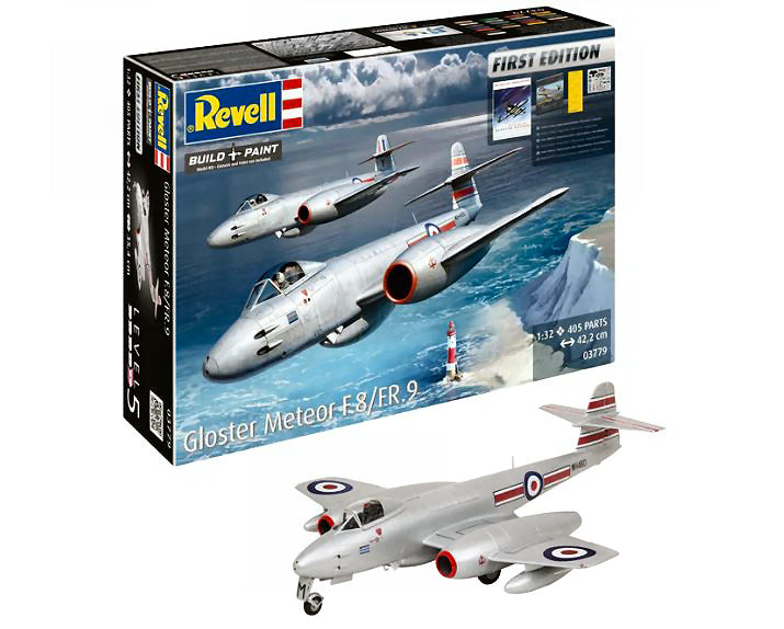 GLOSTER METEOR F.8/FR.9 (FIRST EDITION) KIT 1:32 - Revell - RV03779
