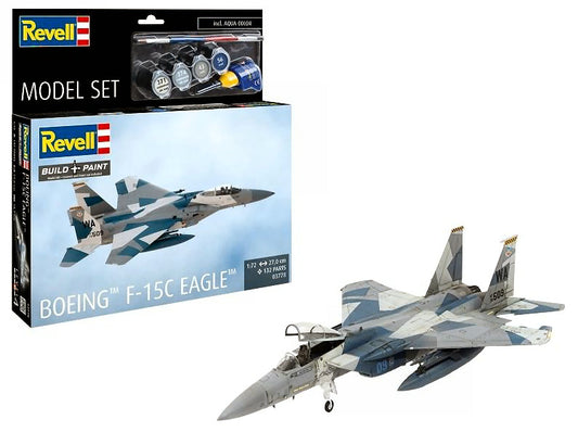 BOEING F-15C EAGLE MODEL SET KIT 1:72 - Revell - RV63778