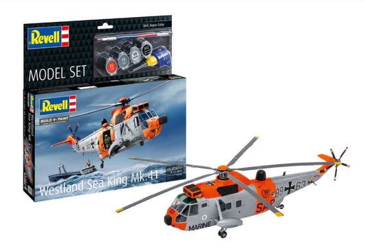 WESTLAND SEA KING Mk.41 MODEL SET KIT 1:72 - Revell - RV63785