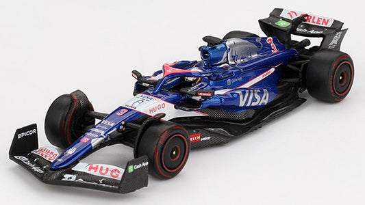 REDBULL RACING VCARB 01 N.3
BAHRAIN GP 2024 DANIEL RICCIARDO 1:64 - Mini GT - MGT01006