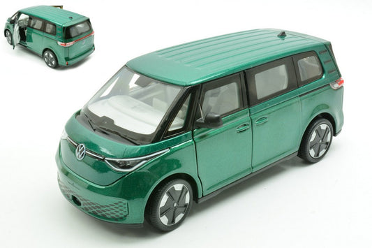 VW ID BUZZ METALLIC GREEN 1:24 - Welly - WE24119MG