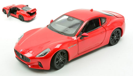 MASERATI GRAN TURISMO F METALLIC RED 1:24 - Welly - WE24125MR