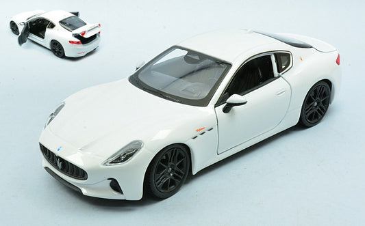 MASERATI GRAN TURISMO F WHITE 1:24 - Welly - WE24125W