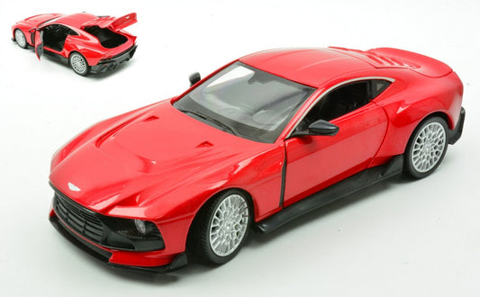 ASTON MARTIN VALOUR METALLIC RED 1:24 - Welly - WE24130MR