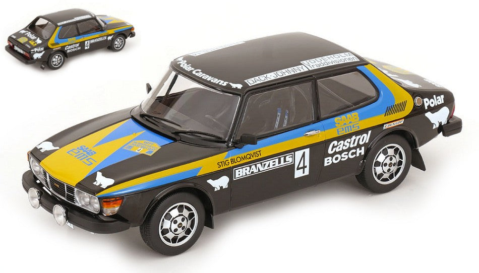SAAB 99 EMS N.4 1:18 - ModelCarGroup - MCG18826