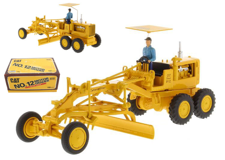 CAT No.12 MOTORGRADER 1:50 - Diecast Master - DM85761