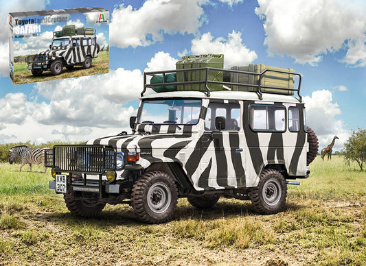 TOYOTA LAND CRUISER SAFARI KIT 1:24 - Italeri - IT3681