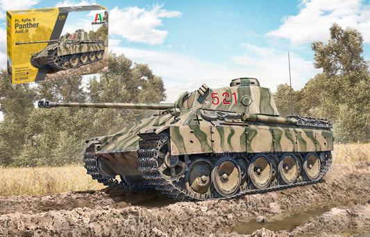 Pz.Kpfw. V PANTHER Ausf.D KIT 1:35 - Italeri - IT90290