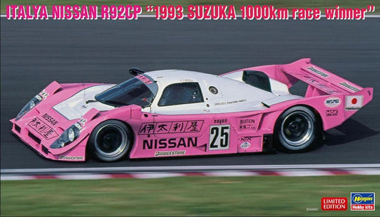 ITALYA NISSAN R92CP N.25 SUZUKA 1000 KM RACE WINNER KIT 1:24 - Hasegawa - HA20474
