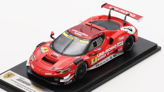 FERRARI 296 GT3 N.6 GT300 SUPER GT 2025 KATAYAMA-MEHRI MUNTAN 1:43 - Looksmart - LSSGT25006
