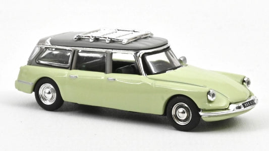 CITROEN ID 19 ESTATE 1961 GREEN 1:87 - Norev - NV155061