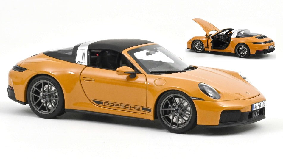 PORSCHE 911 TARGA 4 GTS 2025 BAHAMA YELLOW 1:18 - Norev - NV187190