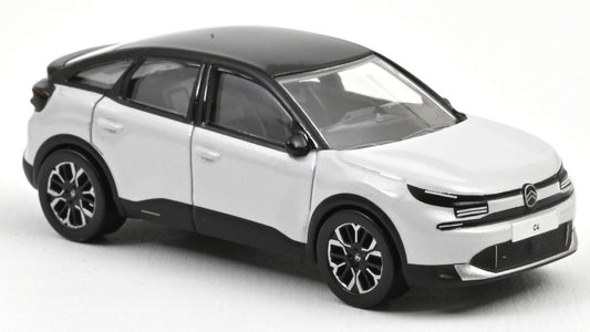 CITROEN C4 2025 OKENITE MET.WHITE AND BLACK 1:64 - Norev - NV310987