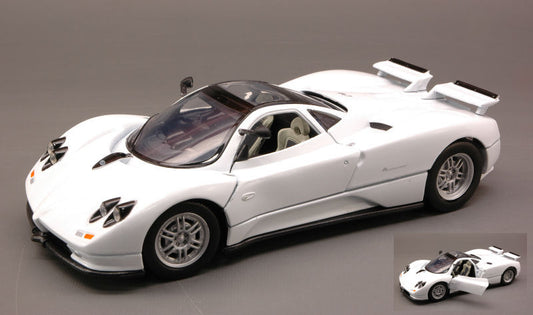 PAGANI ZONDA C12 1999 WHITE 1:24 - MotorMax - MTM73272WH