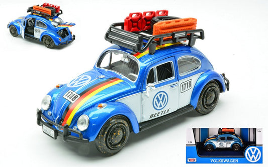 VW BEETLE OFF ROAD 1966 N.1718 1:24 - MotorMax - MTM79681