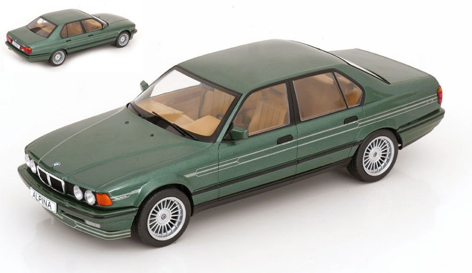 BMW ALPINA B11 3,5 1992 DARK GREEN 1:18 - ModelCarGroup - MCG18233