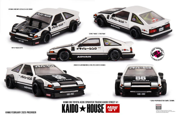 TOYOTA SPRINTER TRUENO (AE86) KAIDO WORKS IMAI RACING V1 1983 1:64 - M ...