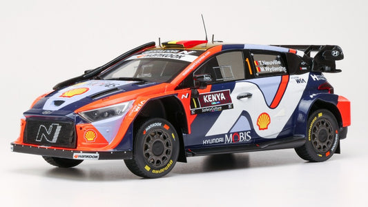 HYUNDAI i20 N N.1 RALLY1 SAFARI KENYA 2025 NEUVILLE-WYDAEGHE 1:18 - Ixo Model - 18RMC247B