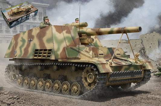 CARRO GERMAN Sd.Kfz. 165 HUMMEL LATE PRODUCTION 1:16 - Trumpeter - TP00953