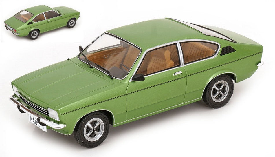 OPEL KADETT C COUPE GT/E 1975 GREEN 1:18 - ModelCarGroup - MCG18599