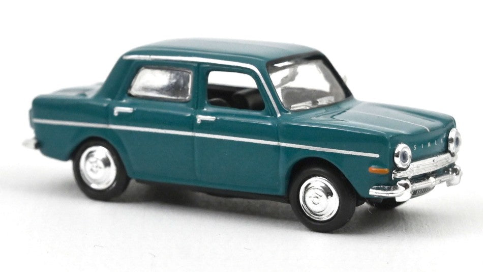 SIMCA 1000 GLS 1968 BORODINE GREEN 1:87 - Norev - NV571098