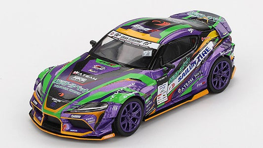 TOYOTA GR SUPRA KUHL D1GP
EVANGELION RACING 2021 1:64 - Mini GT - MGT00951