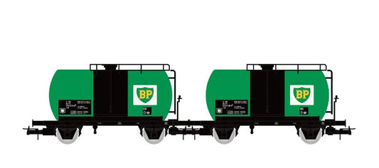 FS 2 UNIT PACK 2-AXLE TANK WAGON BP EP.IV 1:87 - Rivarossi - HR6567