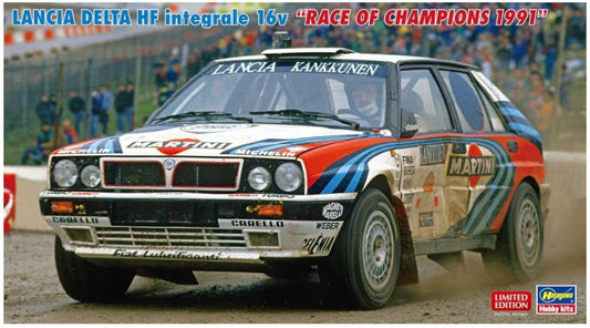 LANCIA DELTA HF integrale 16v Rally "RACE OF CHAMPIONS 1991" KIT 1:24 - Hasegawa - HA20785