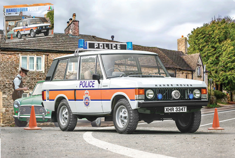RANGE ROVER POLICE KIT 1:24 - Italeri - IT93661