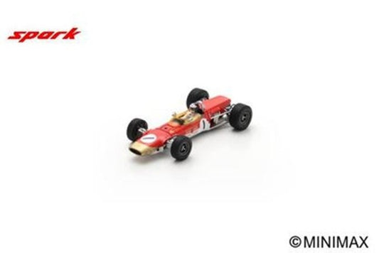 LOTUS 48 N°1 GP F2 Barcelone 1968 Jim Clark 1:43 - Spark - F2022