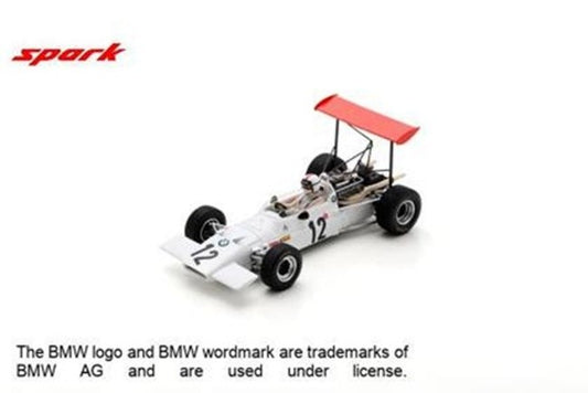 BMW 269 N°12 F2 Eifelrennen 1969 Gerhard Mitter 1:43 - Spark - F2031