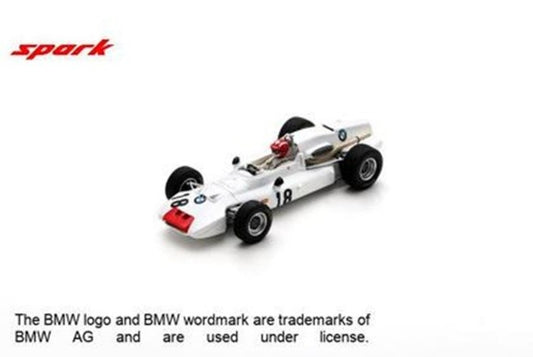 BMW 269 N°18 GP F2 Reims 1969 Joseph Siffert 1:43 - Spark - F2030