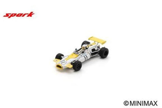BRABHAM BT36 N°11 2ème GP Albi 1971 Carlos Reutemann 1:43 - Spark - F2048