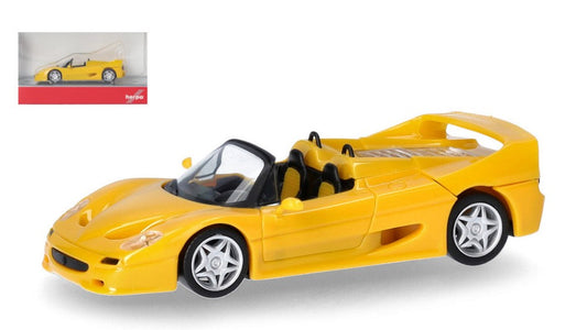 FERRARI F50 GIALLO MODENA 1:87 - Herpa - HE025492-002