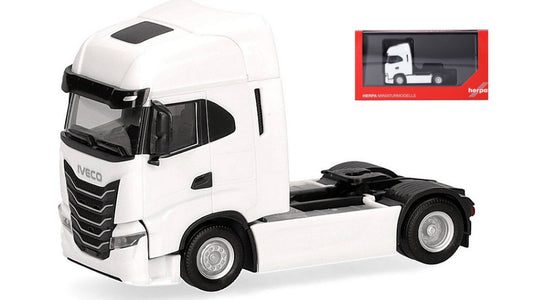 IVECO S-WAY (MY24) MOTRICE 2 ASSI BIANCO 1:87 - Herpa - HE319478