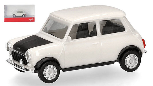 MINI MAYFAIR 2 PORTE BIANCO 1:87 - Herpa - HE421140-002
