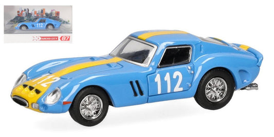FERRARI 250 GTO "112" BLU 1:87 - Herpa - HE87MC000058