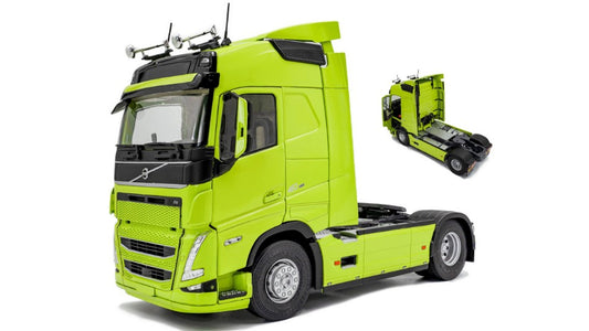 VOLVO FH GLOBETROTTER XL 2023 NEON GREEN 1:24 - Solido - SL2400107