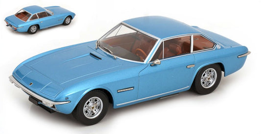 LAMBORGHINI ISLERO S 1969 LIGHT BLUE METALLIC 1:18 - KK Scale - KKDC181581