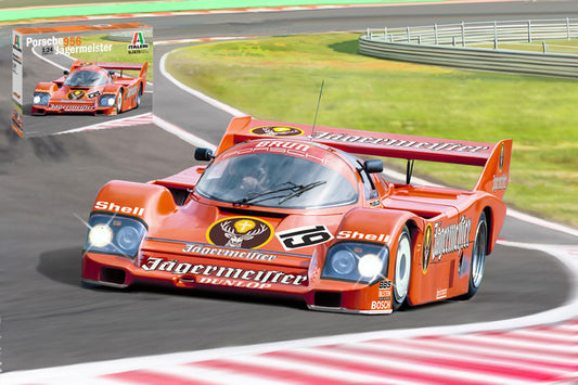 PORSCHE 956 JAGERMEISTER KIT 1:24 - Italeri - IT3678