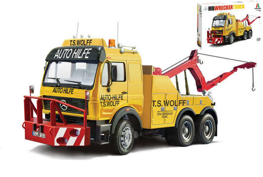 MB WRECKER TRUCK KIT 1:24 - Italeri - IT93808