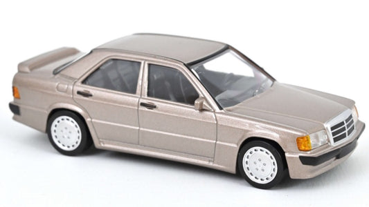 MERCEDES 190E 2.3 16 1984 MET.BEIGE JET-CAR 1:43 - Norev - NV351211